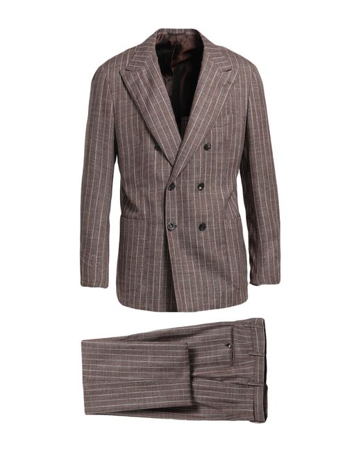 Kiton Brown Suit for men
