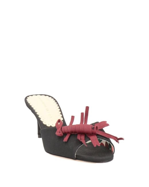 Sandales Charlotte Olympia en coloris Black