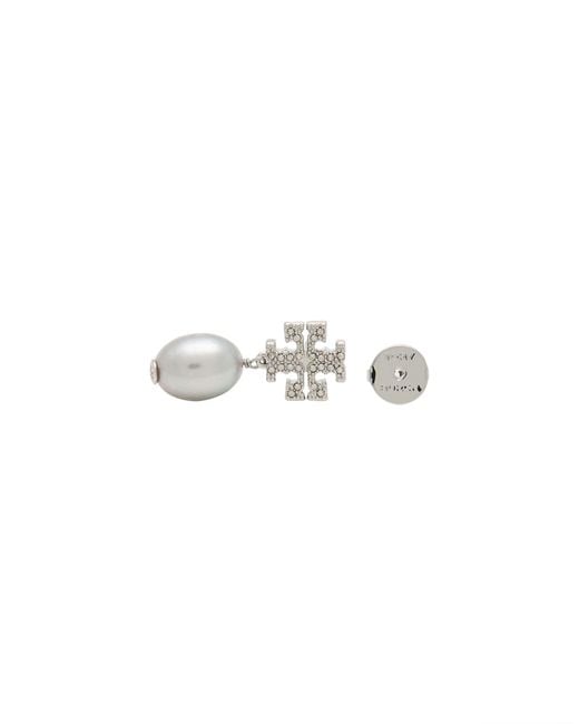 Tory Burch Metallic Ohrring
