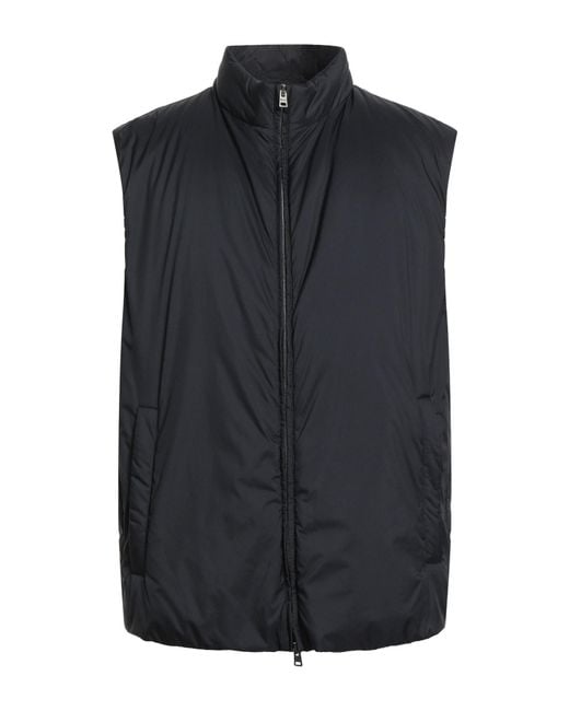 Herno Blue Vest Polyamide, Polyurethane for men