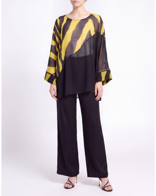 Top Camilla de color Black