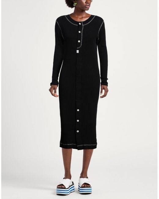 Moschino Black Midi Dress