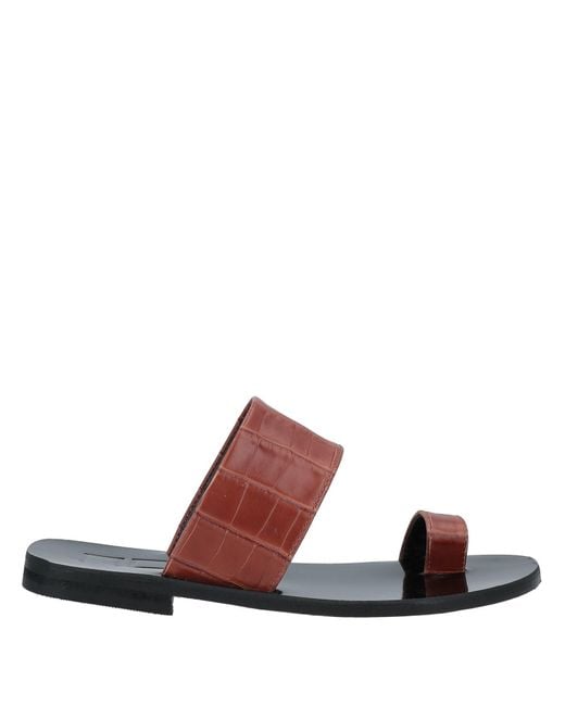 NCUB Brown Thong Sandal