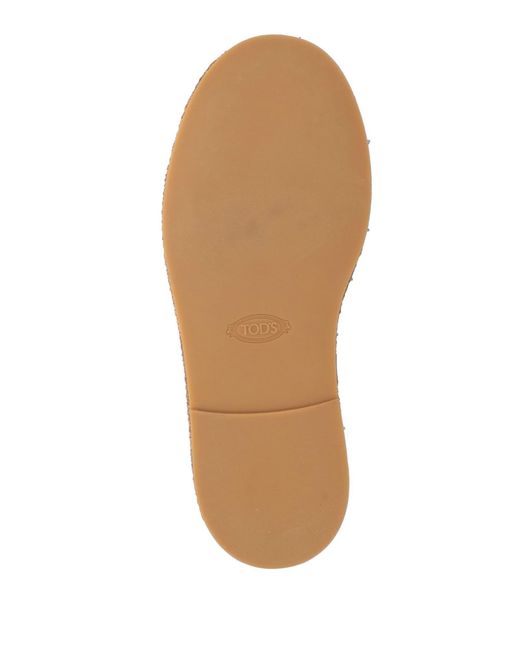 Tod's Brown Espadrilles