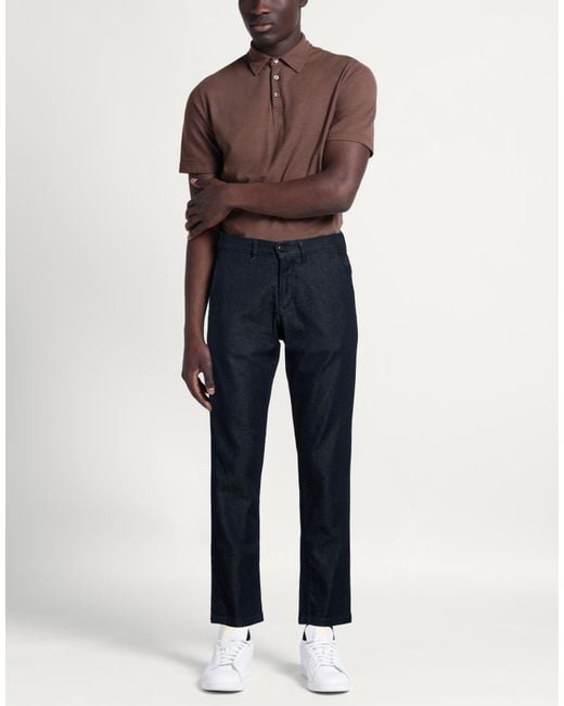 Jeckerson Blue Jeans Lyocell, Cotton, Silk, Elastane for men