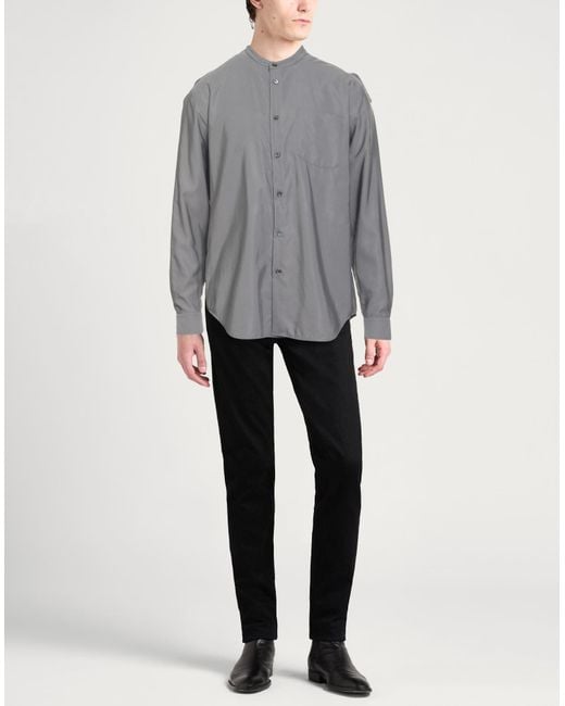 Giorgio Armani Gray Shirt for men