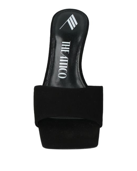 The Attico Black Sandals
