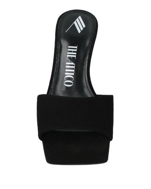The Attico Black Sandals