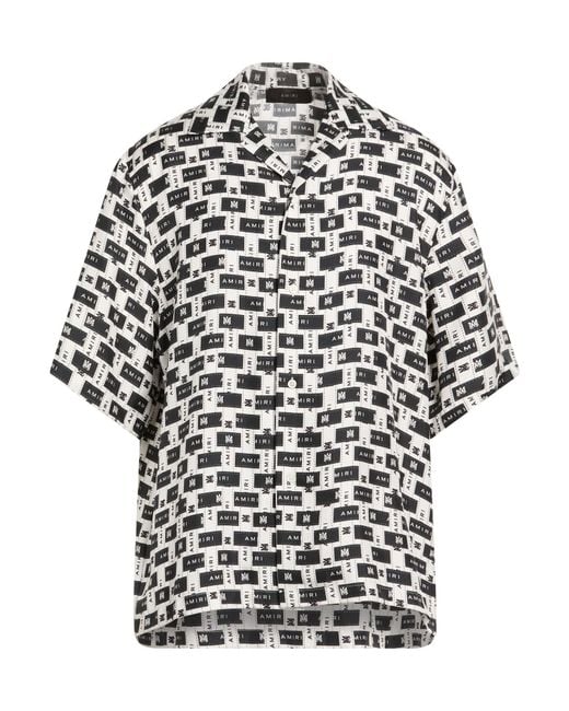 Amiri White Shirt Silk for men