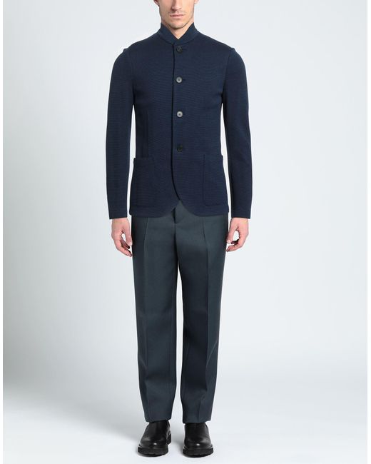 Harris Wharf London Blue Suit Jacket for men