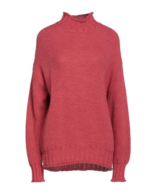 Cashmere Company Red Turtleneck
