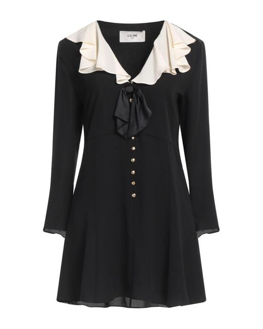Céline Black Mini Dress
