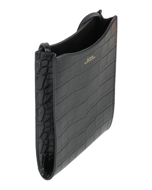 A.P.C. Black Cross-Body Bag