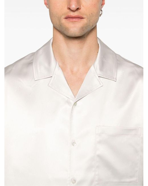 Camisa Rio con efecto sombreado Axel Arigato de hombre de color White