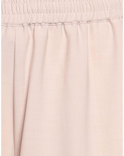 Bonsai Pink Shorts & Bermuda Shorts Polyester, Virgin Wool, Elastane for men