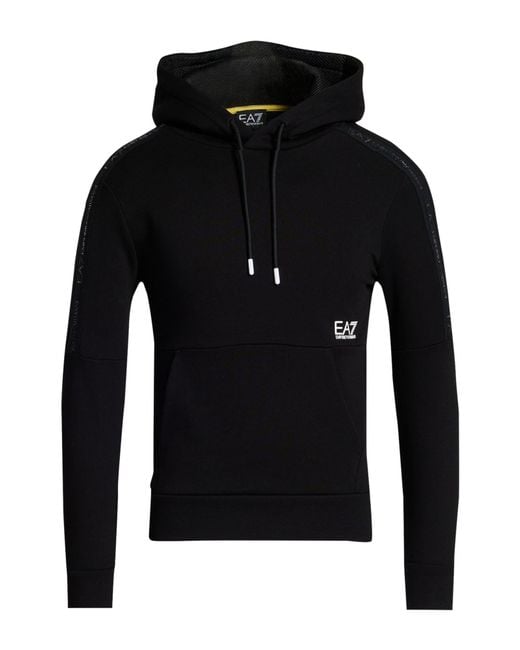 Sudadera EA7 de hombre de color Black
