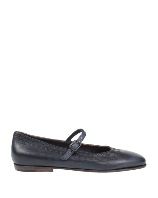 Pantanetti Blue Ballet Flats
