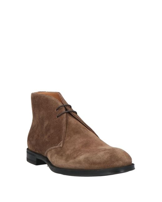 Doucal's Brown Ankle Boots for men