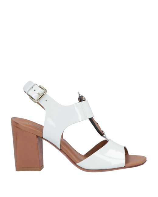 Unique White Sandals