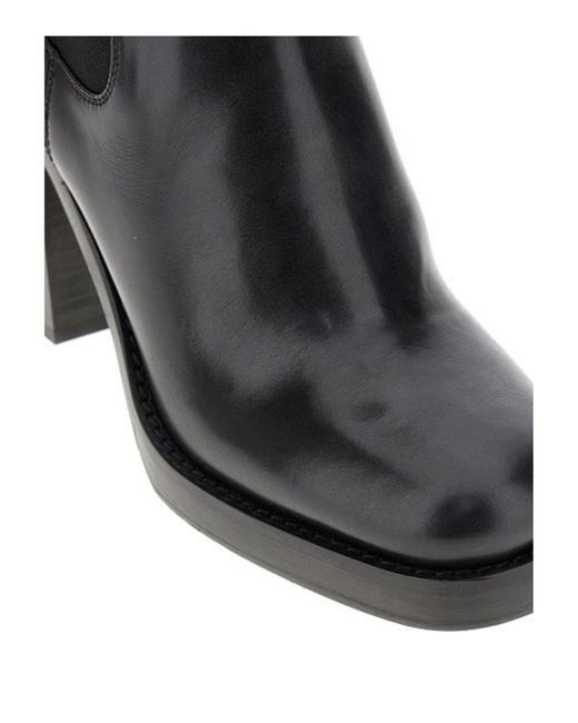 Ankle boots Prada de color Black