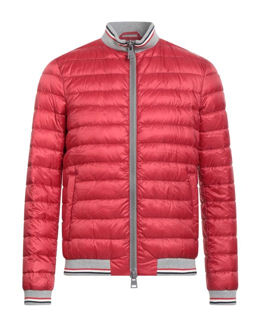Herno Red Puffers for men