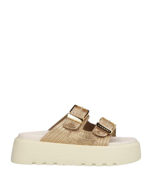 Casadei Natural Sandals