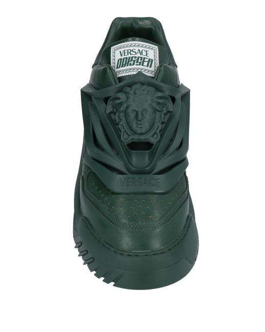 Versace Green Sneakers for men