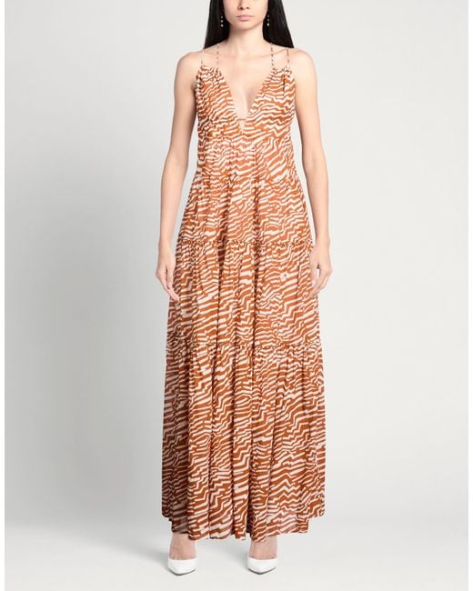 Bird & Knoll Brown Maxi Dresses