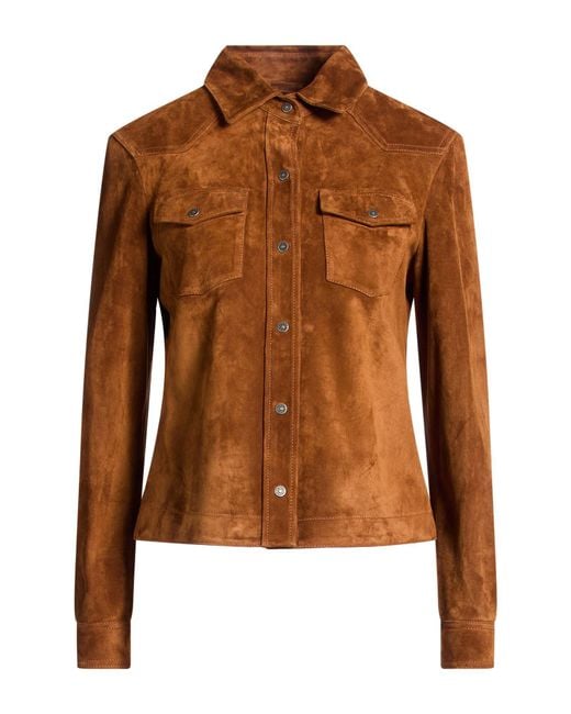 Tom Ford Brown Jacket Calfskin