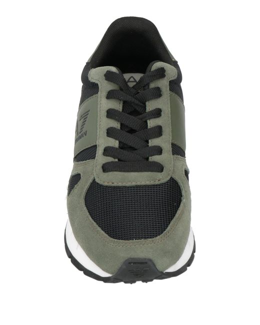 EA7 Green Sneakers for men