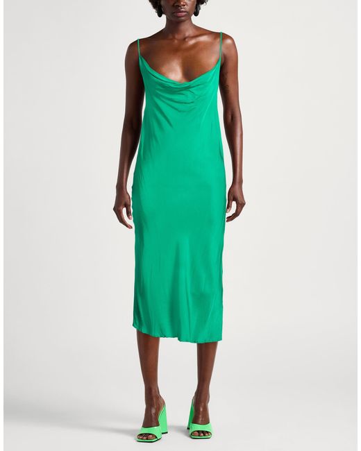 Fracomina Green Midi-Kleid