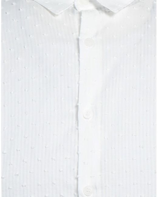 Camisa Daniele Alessandrini de hombre de color White
