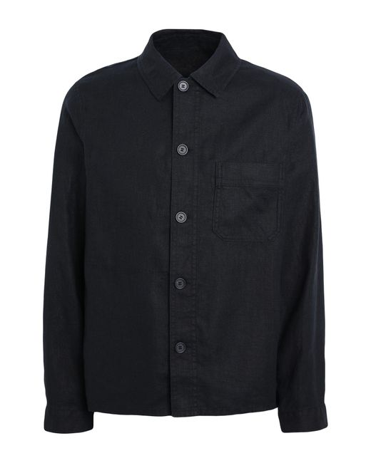 ARKET Linen Shirt in Black for Men | Lyst