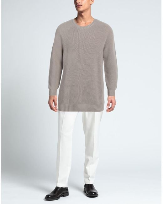 Gran Sasso Gray Jumper for men