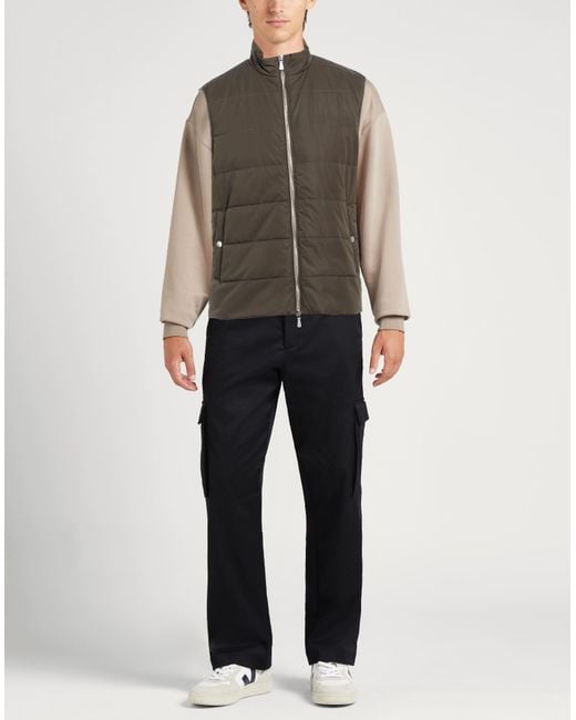 Chompa sin mangas Eleventy de hombre de color Brown