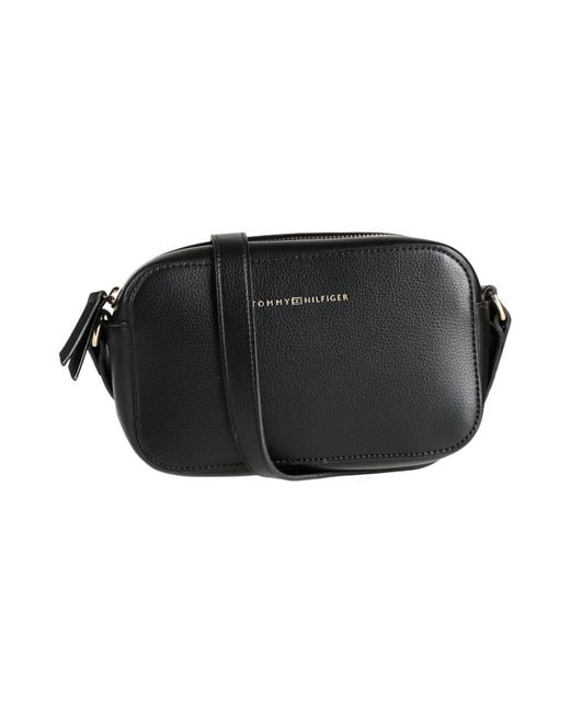 Tommy Hilfiger Black Cross-Body Bag Polyurethane