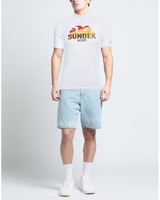 Sundek White T-shirt for men