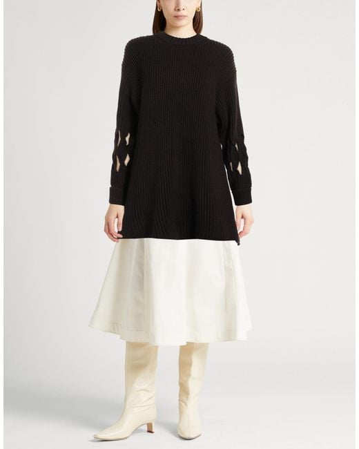 Roberto Collina Black Sweater Wool