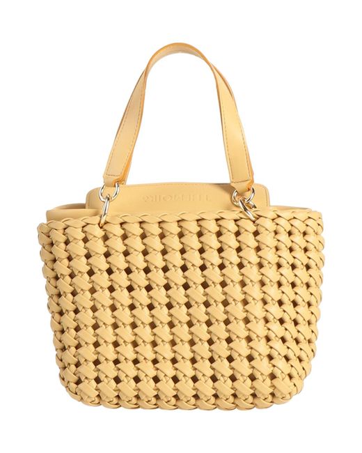 THEMOIRÈ Metallic Handbag Bio-Based Polyurethane, Recycled Pet