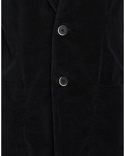 Barena Black Blazer Cotton, Rayon, Elastane for men