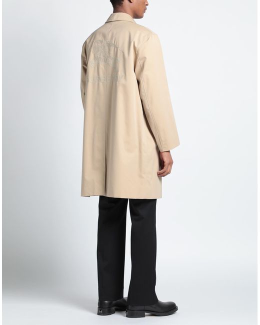 Burberry Natural Overcoat & Trench Coat for men
