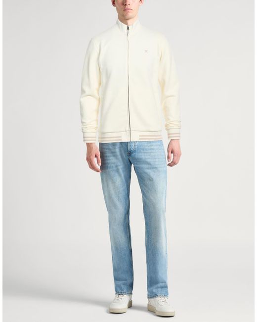 Hackett White Sweatshirt for men