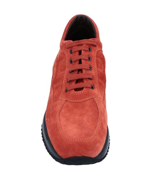 Hogan Red Sneakers for men