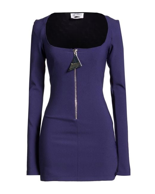 The Attico Blue Mini Dress