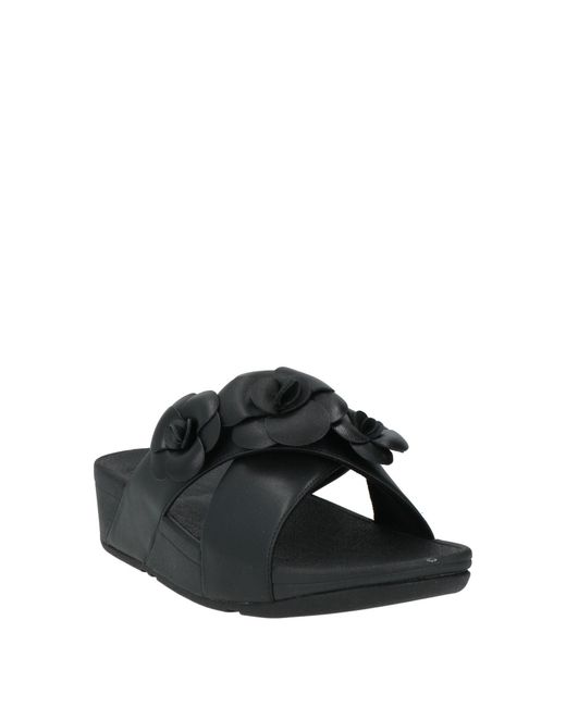 Fitflop Black Sandals Synthetic Material