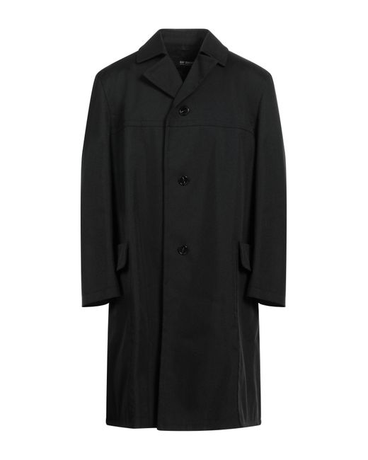 Raf Simons Black Overcoat & Trench Coat for men