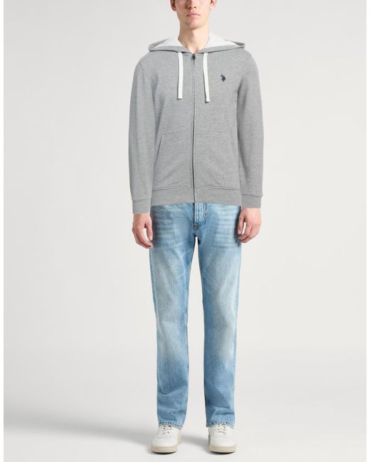 U.S. POLO ASSN. Gray Sweatshirt for men