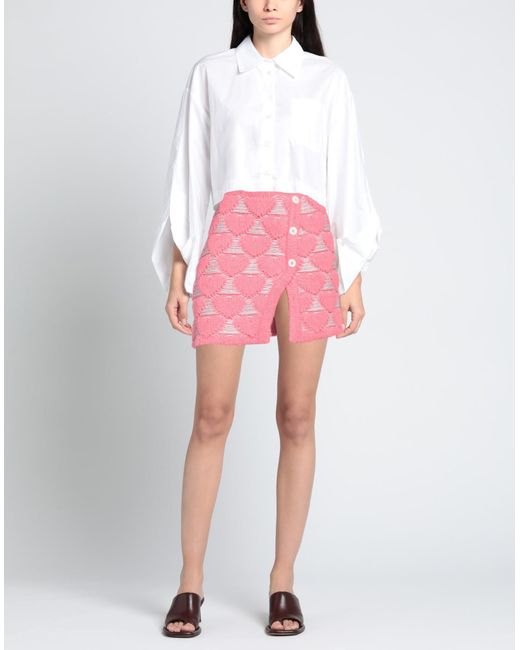 Marco Rambaldi Pink Mini Skirt