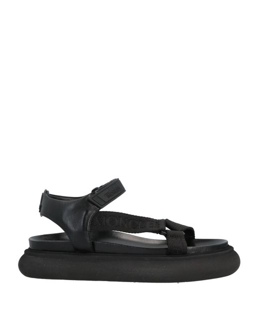 Moncler Black Sandals