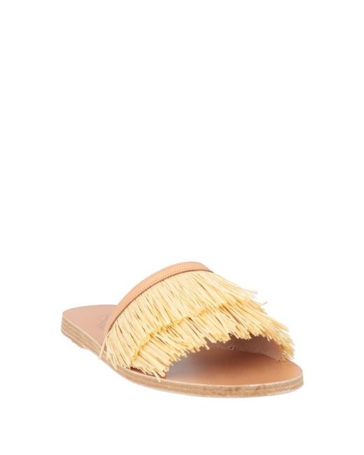 Ancient Greek Sandals Natural Sandals